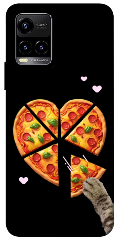 Чехол itsPrint Pizza Love Cat для Vivo Y21 / Y33s, любовь, купить оптом с доставкой