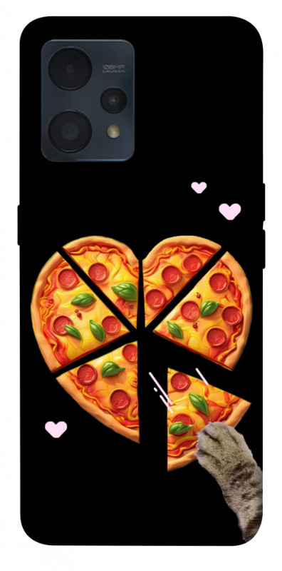 Чехол itsPrint Pizza Love Cat для Realme 9 4G / 9 Pro+, любовь, купить оптом с доставкой