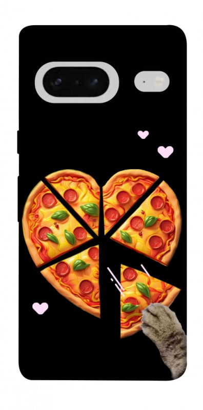 Чехол itsPrint Pizza Love Cat для Google Pixel 7, любовь, купить оптом с доставкой