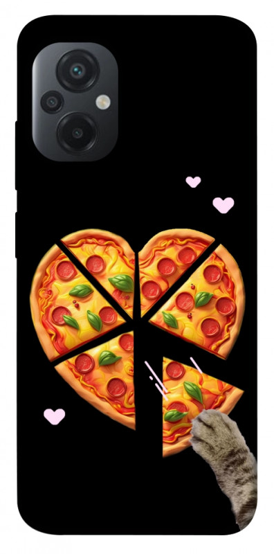 Чехол itsPrint Pizza Love Cat для Xiaomi Poco M5, любовь, купить оптом с доставкой