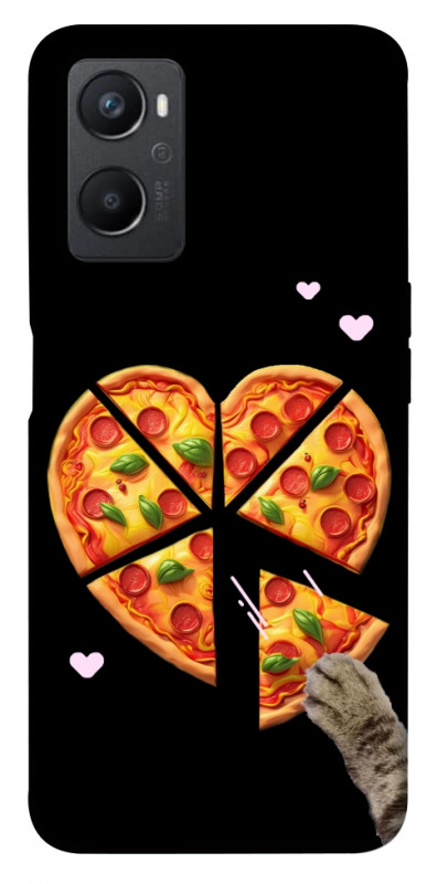 Чехол itsPrint Pizza Love Cat для Oppo A96, любовь, купить оптом с доставкой