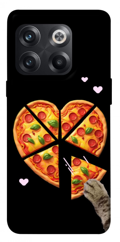 Чехол itsPrint Pizza Love Cat для OnePlus 10T, любовь, купить оптом с доставкой