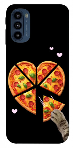 Чехол itsPrint Pizza Love Cat для Motorola Moto G41