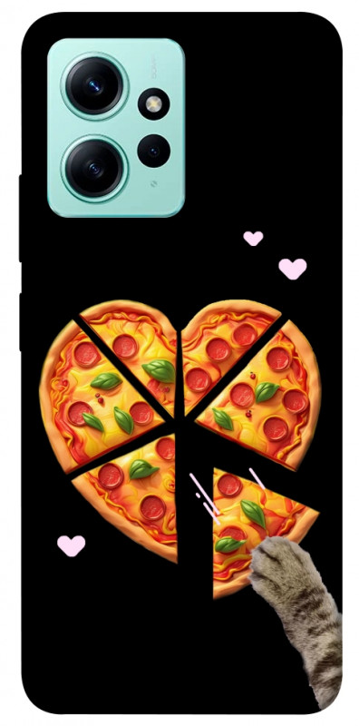 Чехол itsPrint Pizza Love Cat для Xiaomi Redmi Note 12 4G, любовь, купить оптом с доставкой
