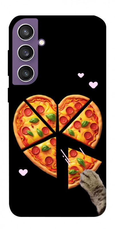 Чехол itsPrint Pizza Love Cat для Samsung Galaxy S23 FE, любовь, купить оптом с доставкой