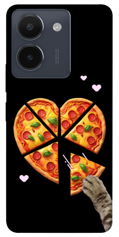Чехол itsPrint Pizza Love Cat для Vivo Y36, любовь, купить оптом с доставкой