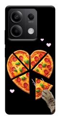 Чехол itsPrint Pizza Love Cat для Xiaomi Redmi Note 13 5G