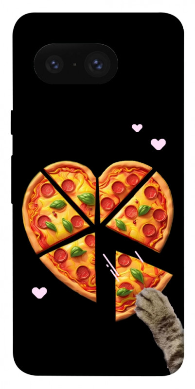 Чехол itsPrint Pizza Love Cat для Google Pixel 8, любовь, купить оптом с доставкой