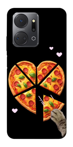Чехол itsPrint Pizza Love Cat для Huawei Honor X7a