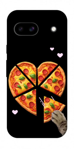 Чехол itsPrint Pizza Love Cat для Google Pixel 8a