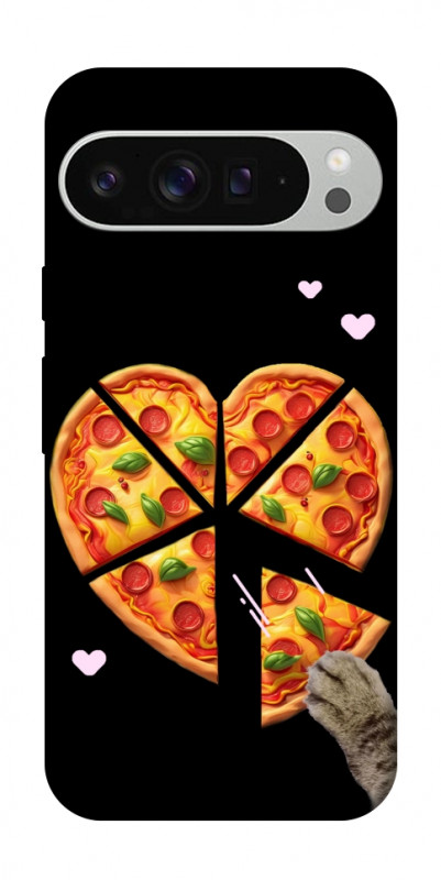 Чехол itsPrint Pizza Love Cat для Google Pixel 9 Pro XL, любовь, купить оптом с доставкой