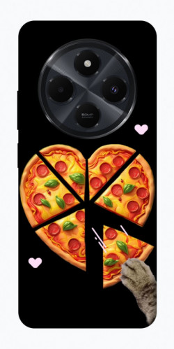 Чехол itsPrint Pizza Love Cat для Xiaomi Redmi 14C / Poco C75