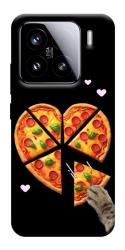 Чехол itsPrint Pizza Love Cat для Xiaomi 15
