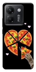 Чохол itsPrint Pizza Love Cat для Xiaomi Poco M7 Pro 5G