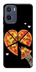 Чехол itsPrint Pizza Love Cat для Motorola Moto G05