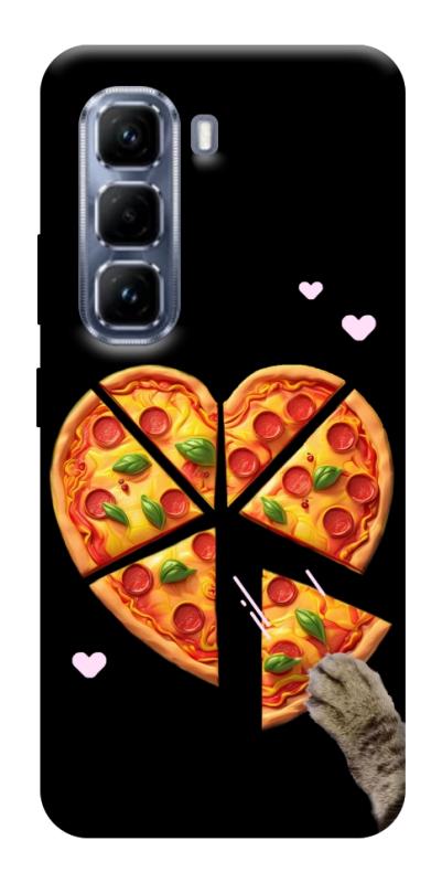 Чехол itsPrint Pizza Love Cat для Infinix Hot 50 Pro, любовь, купить оптом с доставкой