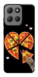 Чехол itsPrint Pizza Love Cat для Motorola Moto G15 4G