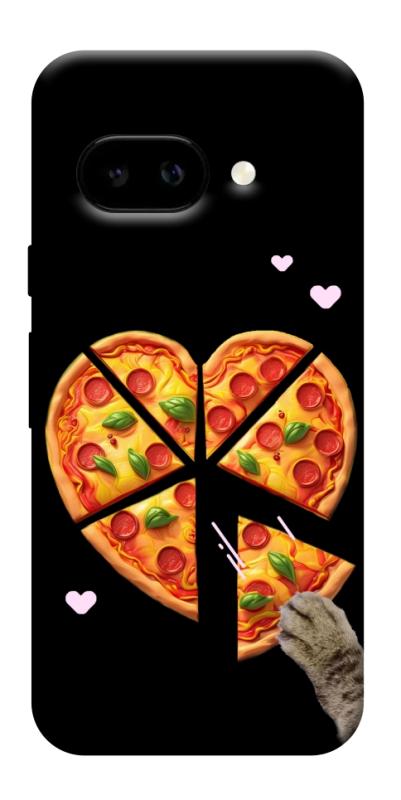 Чехол itsPrint Pizza Love Cat для Google Pixel 9a, любовь, купить оптом с доставкой