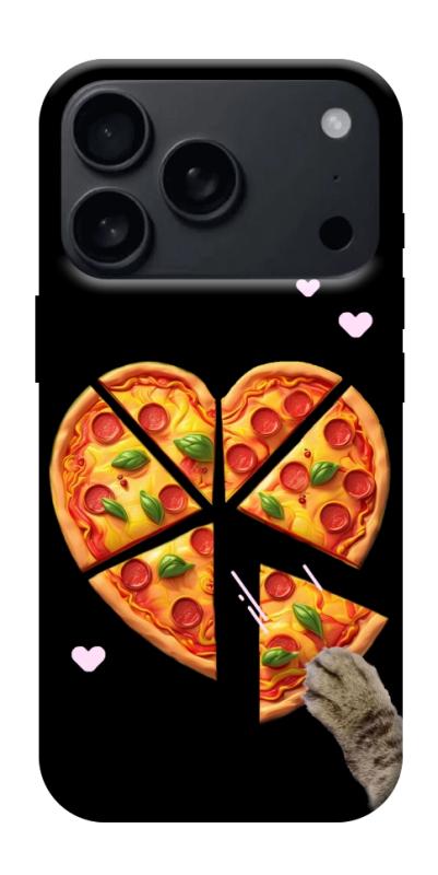 Чехол itsPrint Pizza Love Cat для Apple iPhone 17 Pro Max (6.9"), любовь, купить оптом с доставкой