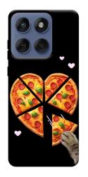 Чехол itsPrint Pizza Love Cat для Motorola Edge 60 Fusion