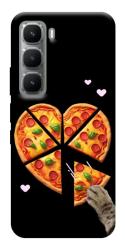 Чехол itsPrint Pizza Love Cat для Infinix Hot 60i
