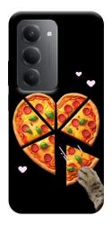 Чехол itsPrint Pizza Love Cat для Xiaomi Redmi 15 (EU)