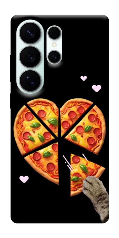 Чехол itsPrint Pizza Love Cat для Samsung Galaxy S26 Ultra, любовь, купить оптом с доставкой