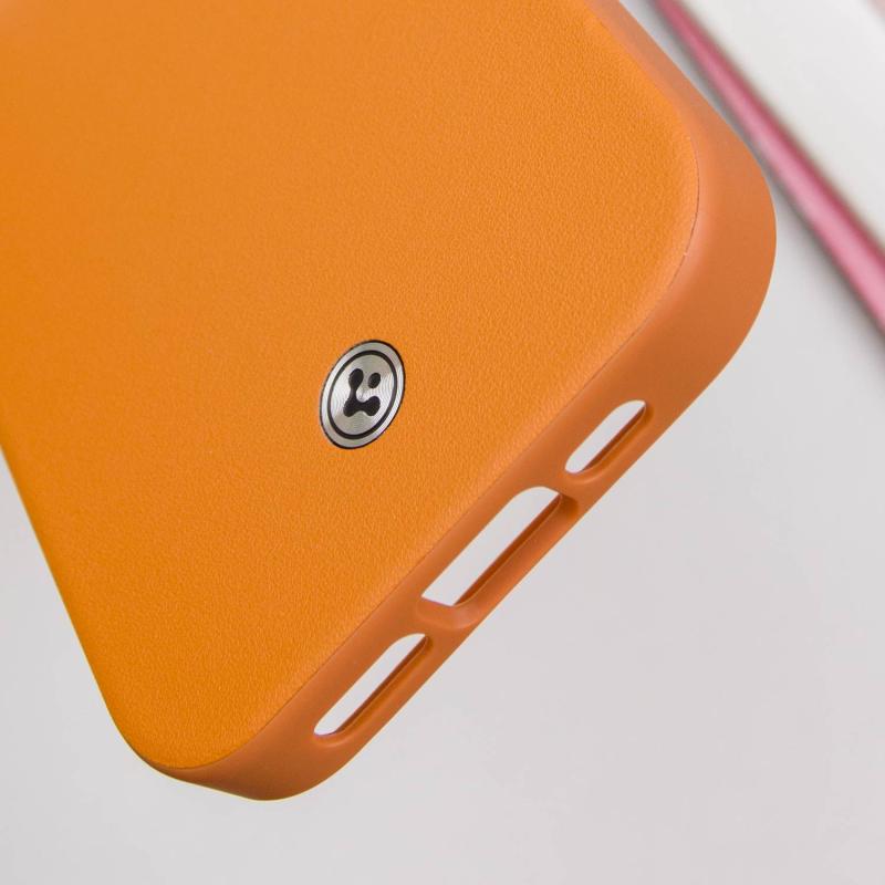 Чехол SGP PC+Leather with MagSafe для Apple iPhone 16 (6.1) на картинке №7