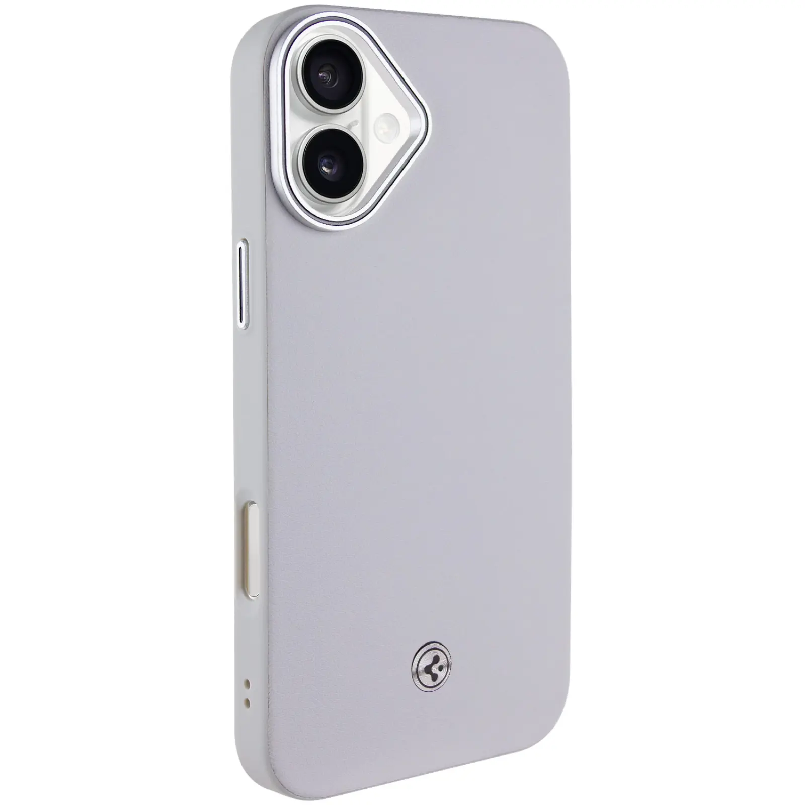 Чохол SGP PC+Leather with MagSafe для Apple iPhone 16 (6.1"), Grey, Штучна шкіра, купити оптом з доставкою