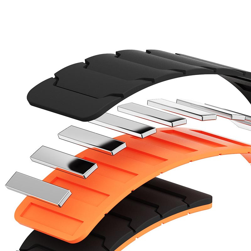 Ремешок Dual-color Magnetic для Smart Watch 20mm на картинке №2
