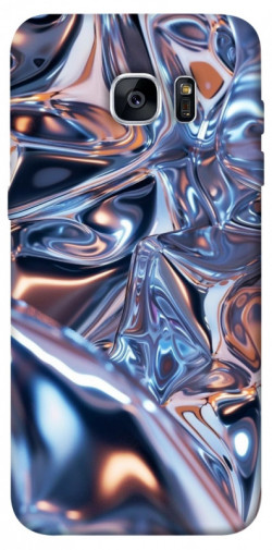 Чехол itsPrint Silver pattern для Samsung G935F Galaxy S7 Edge