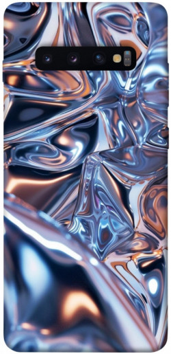 Чохол itsPrint Silver pattern для Samsung Galaxy S10+