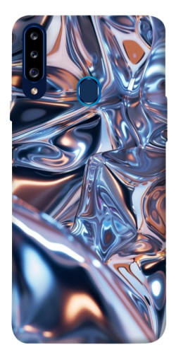 Чехол itsPrint Silver pattern для Samsung Galaxy A20s