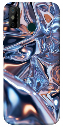 Чехол itsPrint Silver pattern для TECNO Spark 6 Go