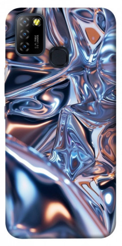 Чехол itsPrint Silver pattern для Infinix Hot 10 Lite