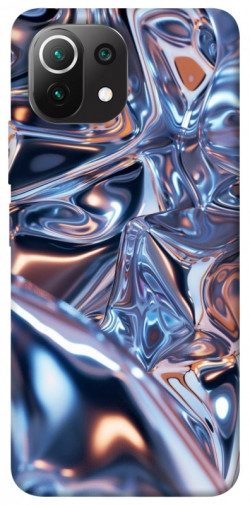 Чехол itsPrint Silver pattern для Xiaomi Mi 11 Lite