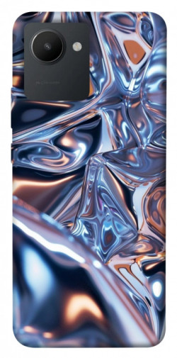 Чехол itsPrint Silver pattern для Realme C30