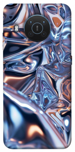 Чехол itsPrint Silver pattern для Nokia X10 / X20