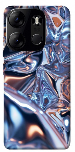 Чехол itsPrint Silver pattern для Tecno Spark Go 2023