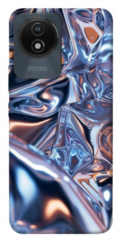 Чехол itsPrint Silver pattern для Vivo Y02