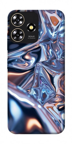 Чехол itsPrint Silver pattern для ZTE Blade A73 4G