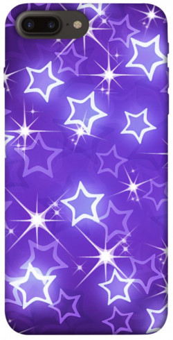 Чехол itsPrint Purple sparkles для Apple iPhone 7 plus / 8 plus (5.5")