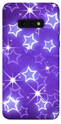 Чехол itsPrint Purple sparkles для Samsung Galaxy S10e