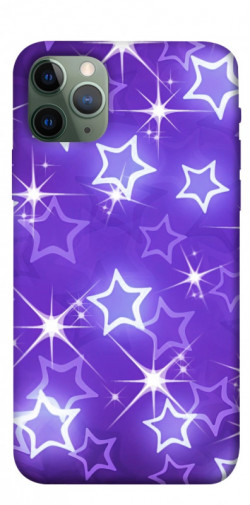 Чехол itsPrint Purple sparkles для Apple iPhone 11 Pro (5.8")