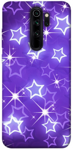 Чехол itsPrint Purple sparkles для Xiaomi Redmi Note 8 Pro