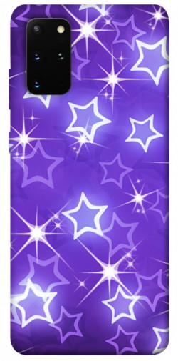 Чохол itsPrint Purple sparkles для Samsung Galaxy S20+