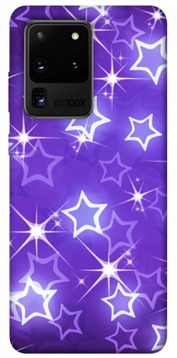 Чехол itsPrint Purple sparkles для Samsung Galaxy S20 Ultra