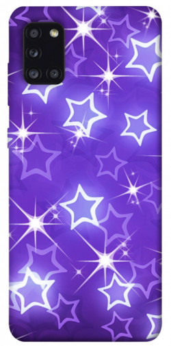 Чехол itsPrint Purple sparkles для Samsung Galaxy A31