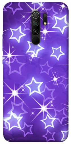 Чехол itsPrint Purple sparkles для Xiaomi Redmi 9