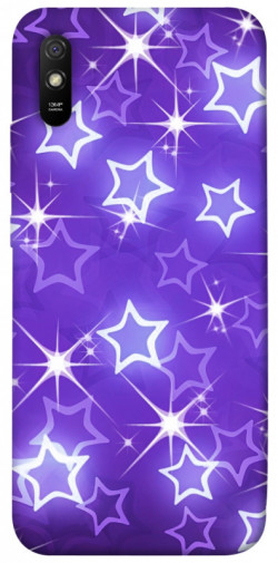 Чехол itsPrint Purple sparkles для Xiaomi Redmi 9A